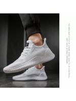 Zapatos para caminar para hombre, zapatillas transpirables a la moda, con cordones, suaves, para deportes al aire libre, informales - details 10