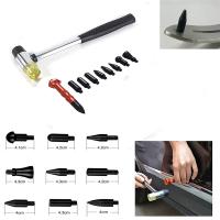 Extractor de reparación de abolladuras de coche, herramientas de palanca de arco, Kit de varillas de gancho, herramientas de reparación de daños - details 4