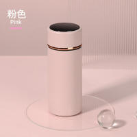 Termo de acero inoxidable de 280ML con pantalla LED inteligente, frasco de vacío a prueba de fugas, taza térmica, vaso aislado - details 4