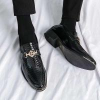 Zapatos de vestir Oxford de cuero hechos a mano para hombre, moda italiana, informales, de lujo, calidad Original - details 13