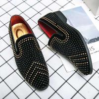 Varios estilos de zapatos formales de negocios de talla grande de cuero informal, zapatos de boda antideslizantes puntiagudos para hombres - details 0