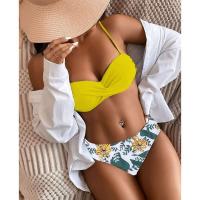 Traje de baño conjunto de Bikini de leopardo estampado ral trajes de baño de playa Push up ropa de playa de verano dos piezas traje de baño de cintura baja 2023 mujeres - details 13