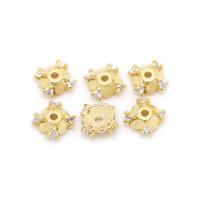 Accesorios de Joyería DIY de Alta Calidad Abalorios de Cuarzo de Brasa Dorada de 18K - details 47