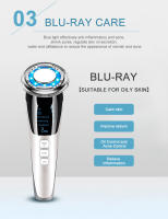 Masajeador Facial EMS, terapia de luz LED, vibración Sónica, tratamiento frío y caliente, cuidado de la piel, eliminación de arrugas, dispositivo de estiramiento de la piel - details 2