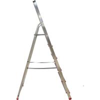 Escalera de Aluminio, Multiusos, Antideslizante, Ligera y Resistente, Escalera Doméstica, Fácil Transporte (4 peldaños) - details 25