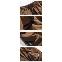 Verano al aire libre de tres a prueba de pantalones cortos de carga americana funcional viento impermeable deportes pantalones cortos sueltos de los hombres - details 13