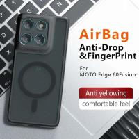 Funda transparente para Motorola Moto Edge Fusion 60s 60 Pro, cubierta trasera completa mate a prueba de golpes - details 10