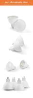 Bombillas LED Eficientes en Energía 12PCS Mr16 Gu5.3 Base AC230V AC110V DC12V 3000K/4000K/6000K - details 12