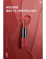 Maquillaje Resistente Al Agua, Juego De 6 Piezas De Pintalabios, Brillo de Labios Mate Natural - details 7