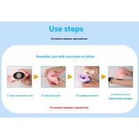 Aplicador de rodillo de silicona para crema solar, botellas de crema de loción de aislamiento ovaladas rellenables, herramienta cosmética de Color de costura - details 3
