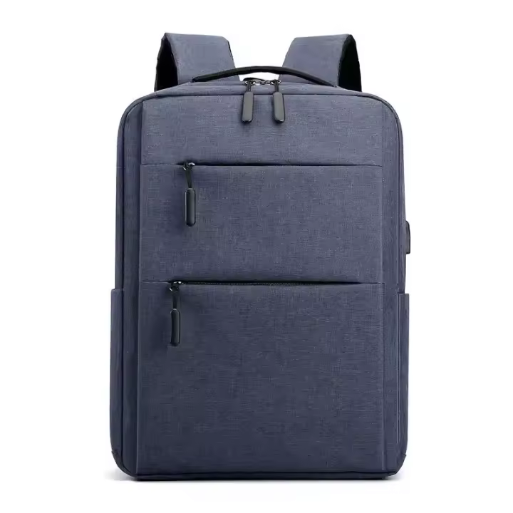Mochila impermeable multifuncional para hombre, bolsa para ordenador portátil de negocios, con carga USB, de nailon, informal, 2 unidades - 1