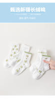 Nuevos dibujos animados de malla fina para niños y niñas calcetines de tubo medio calcetines para niños - details 30