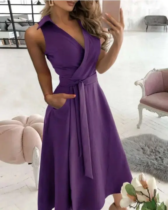 Vestido Bohemio de Playa para Mujer Vestido Corto de Largo Verano con Estampado de Lentejuelas - 1