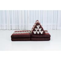 Cómodo Colchón De Suelo con Cojín De Lectura, Futón Japonés, Cama Plegable O Esterilla De Masaje Tailandés, 170 x 53 cm, Azul Claro - details 105