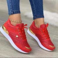 Zapatillas Deportivas Planas para Mujer Cómodas y Transpirables Ideales para Correr y Caminar al Aire Libre Tallas Grandes Disponibles - details 2