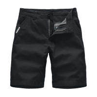 Novedad de verano, pantalones cortos Cargo 100% de algodón para hombre, moda de Color sólido, múltiples bolsillos, pantalones cortos holgados informales de marca para hombre - details 2