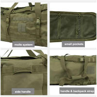 Bolsa de montañismo Bolsa de hombre de gran capacidad, mochila táctica de 106 litros para senderismo, camping, gimnasio, fin de semana - details 4