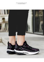 Zapatos deportivos de marca para mujer, zapatos de suela gruesa, zapatos de plataforma con tejido volador, zapatos tonificadores para mujer, zapatillas de deporte con cuña, zapatos con balancín transpirables - details 20
