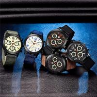 Reloj Deportivo de Cuarzo de Marca Leten Diseño Casual para Hombres Correa de Nylon Fecha y Minuto - details 5