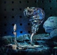 Rompecabezas de Metal Pythón DIY Juguete de Serpiente Mecánica de Alta Precisión - details 4