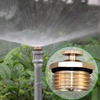 Boquilla de nebulización de latón ajustable de 360 grados, Aspersores Riego, jardín, agricultura, plantas, flores y verduras, rociador nebulizador - details 8