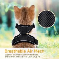 ATUBAN arnés y correa para gatos para caminar, chaleco ajustable suave a prueba de Escape, fácil Control, reflectante transpirable - details 2