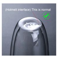 Taza de vidrio de doble pared resistente al calor, vaso transparente de 80-650Ml para cerveza, leche, café, agua, venta al por mayor, juego de tazas de regalo - details 0