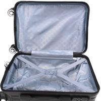 Maleta de avión de mano, equipaje de viaje, carrito de cabina ABS rígido, 4 ruedas con bolsa de aseo rígida juego 332151 cm - details 2