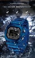 Reloj Digital de Moda para Hombres SANDA 2162 Funcionalidad Multifuncional Resistente al Agua - details 13