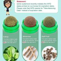 Juguete de Pared de Catnip Bola Pegajosa Saludable para Gatos Promueve la Digestión - details 2