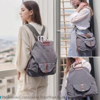 Mochila antirobo para Mujer, Bolso de Hombro Vintage, Bolso de Lona, Bandolera informal - details 1