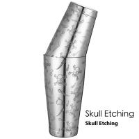Coctelera trasera Boston Shaker: Juego de 2 piezas: herramienta de barra de barman profesional con peso de 18,6 oz y peso de 25 oz - details 29
