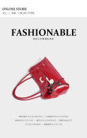 Bolso de hombro rojo de gran capacidad para mujer, nuevo y versátil - details 0