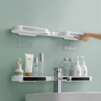 Organizador giratorio sin agujeros montado en la pared, cocina y baño para amamantar - details 4