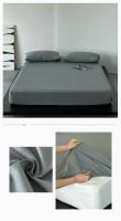 Bonenjoy-funda de cama 100% algodón, Sábana bajera elástica, Funda de colchón agradable para la piel, ropa de cama suave (sin funda de almohada), 1 unidad - details 8