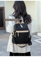 Mochilas informales para mujer, mochila ligera negra, pequeña mochila de viaje para mujer, mochila antirrobo, regalo para mujer - details 2