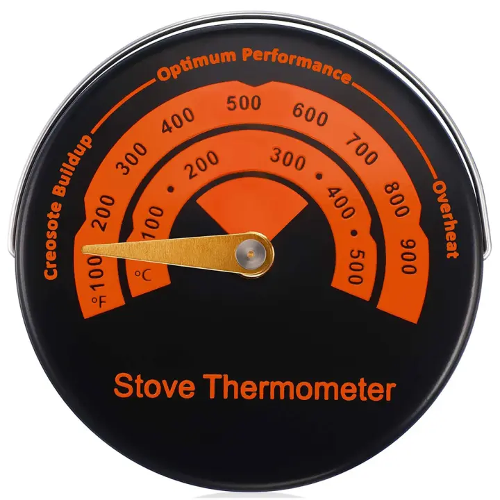 Ventilador de estufa de leña alimentado por calor de 6 aspas, ventilador de chimeneas de seda de alta eficiencia para estufa de leña - 1