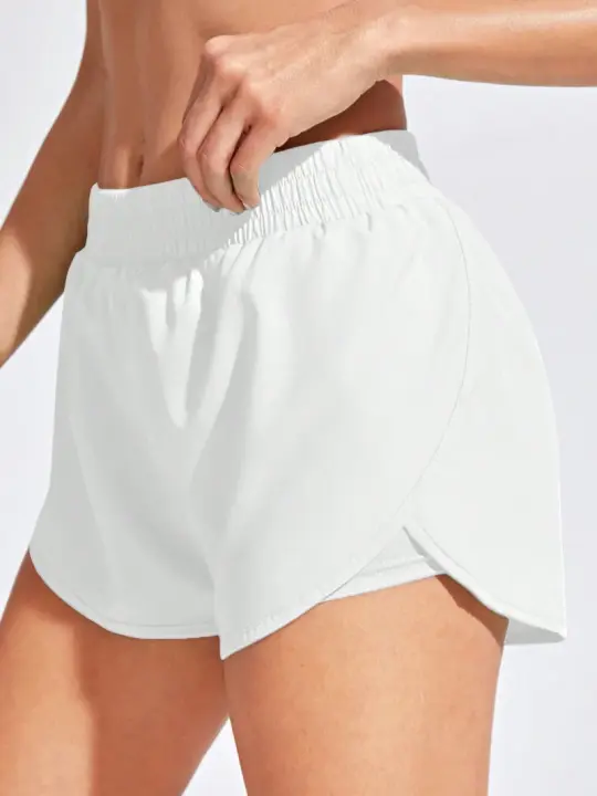 Pantalones cortos de Yoga para mujer, mallas cortas elásticas para entrenamiento y correr, pantalones cortos deportivos para gimnasio, ropa deportiva para Fitness - 1