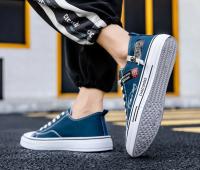 Zapatillas de Lona para Hombre a la Moda Zapatos Transpirables de Verano, Deportivas de Alta Calidad para Exteriores, Cómodos Zapatos de Tenis Bajos - details 8
