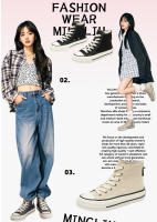 Plantilla wula de piel de oveja zapatos altos nova plataforma zapatos de lona casual moda versátil zapatos de mujer - details 1