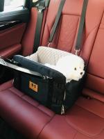 Transportín de mascotas para perros y gatos, asiento de coche, protección de mascotas, intercapa de algodón y espuma de polietileno - details 9