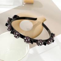 Diadema fija con flequillo de diamantes de imitación antideslizante, accesorios para el cabello dulces, bandas para el cabello con Clips, tocado de estilo coreano, Aro para el cabello brillante - details 14