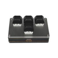 Teclado inalámbrico personalizable de 4 teclas, 2,4G, USB, Bluetooth, teclas trimodo, personalización, teclas intercambiables en caliente - details 0