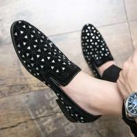 Cuero negro transpirable de moda de alta calidad con zapatos formales para hombre de tallas 38-48 - details 3