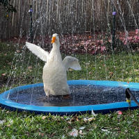 Alfombra de Sprinkler para Mascotas de Verano 100/150/170cm Mat de Enfriamiento para Piscina Inflable Pad de Ducha para Perros Material Plástico Tamaño Mediano Para Todas las Razas de Perro - details 4