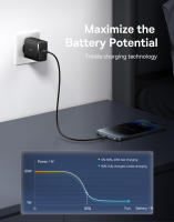 Baseus Cargador GaN 65W Carga Rápida Portátil para iPhone 16, 15, 14, Laptops - details 8