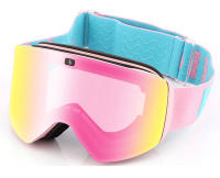 Gafas magnéticas polarizadas de doble capa para hombre y mujer, lentes de esquí antiniebla, UV400, para Snowboard, novedad de 2024 - details 39