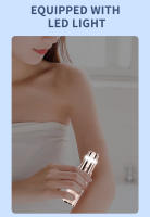 Afeitadora Mini 2 en 1 Portátil Cortadora de Cejas de Lápiz Labial Depilación Segura para Cuerpo Completo Accesorios de Eliminación de Vello de Belleza - details 8