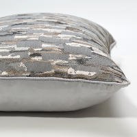 Fundas de Almohada Decorativas Modernas de Lujo Tiras Jacquard Gruesas Moda Nórdica para Sofá - details 18
