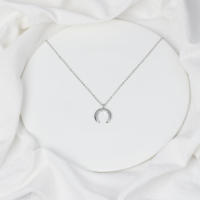 Collar personalizado para mujer, cadena de clavícula con ballesta, regalos - details 2
